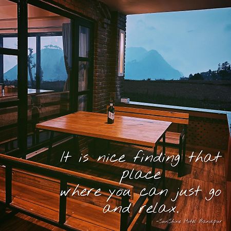 Sunshine Hotel Bandipur Tanahun Экстерьер фото