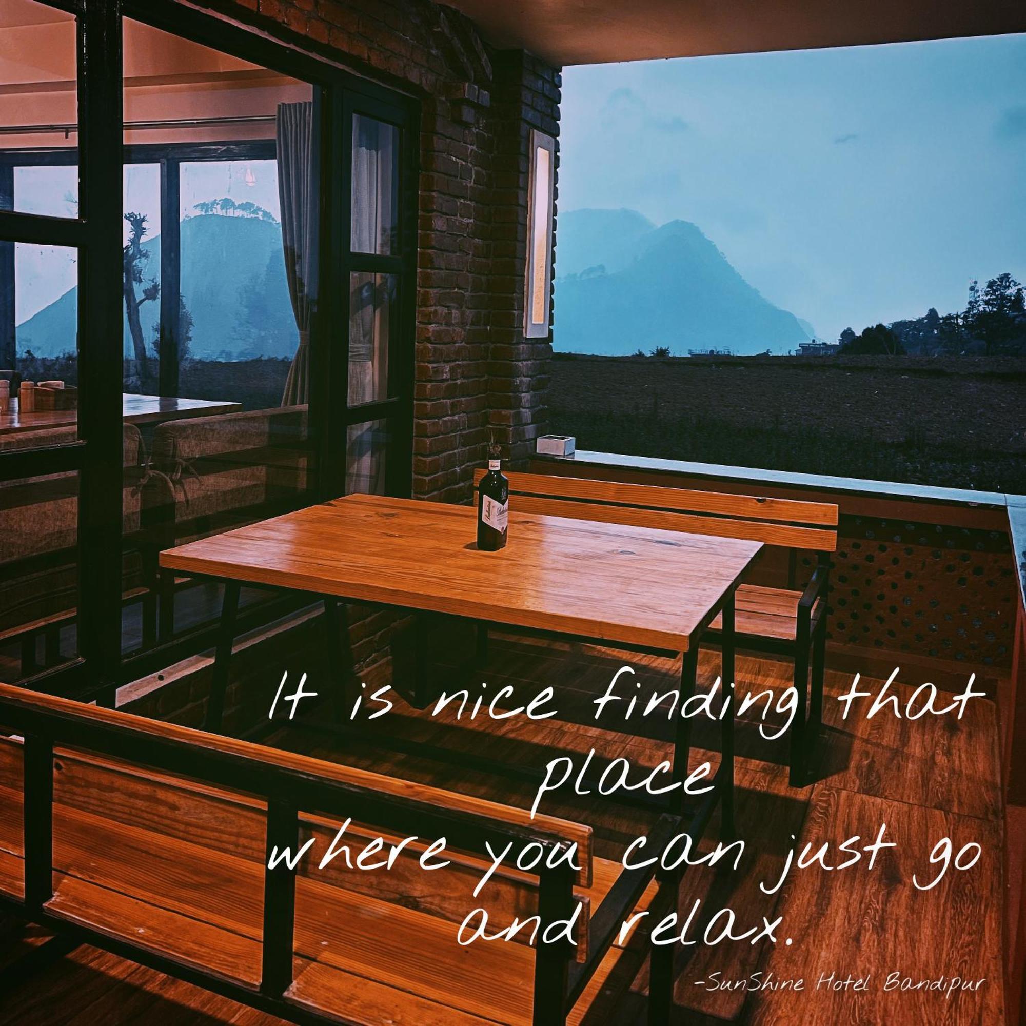 Sunshine Hotel Bandipur Tanahun Экстерьер фото